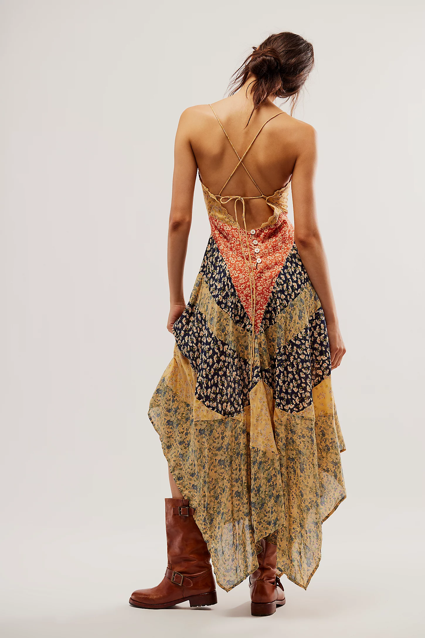 Caye™ - Robe longue à fleurs
