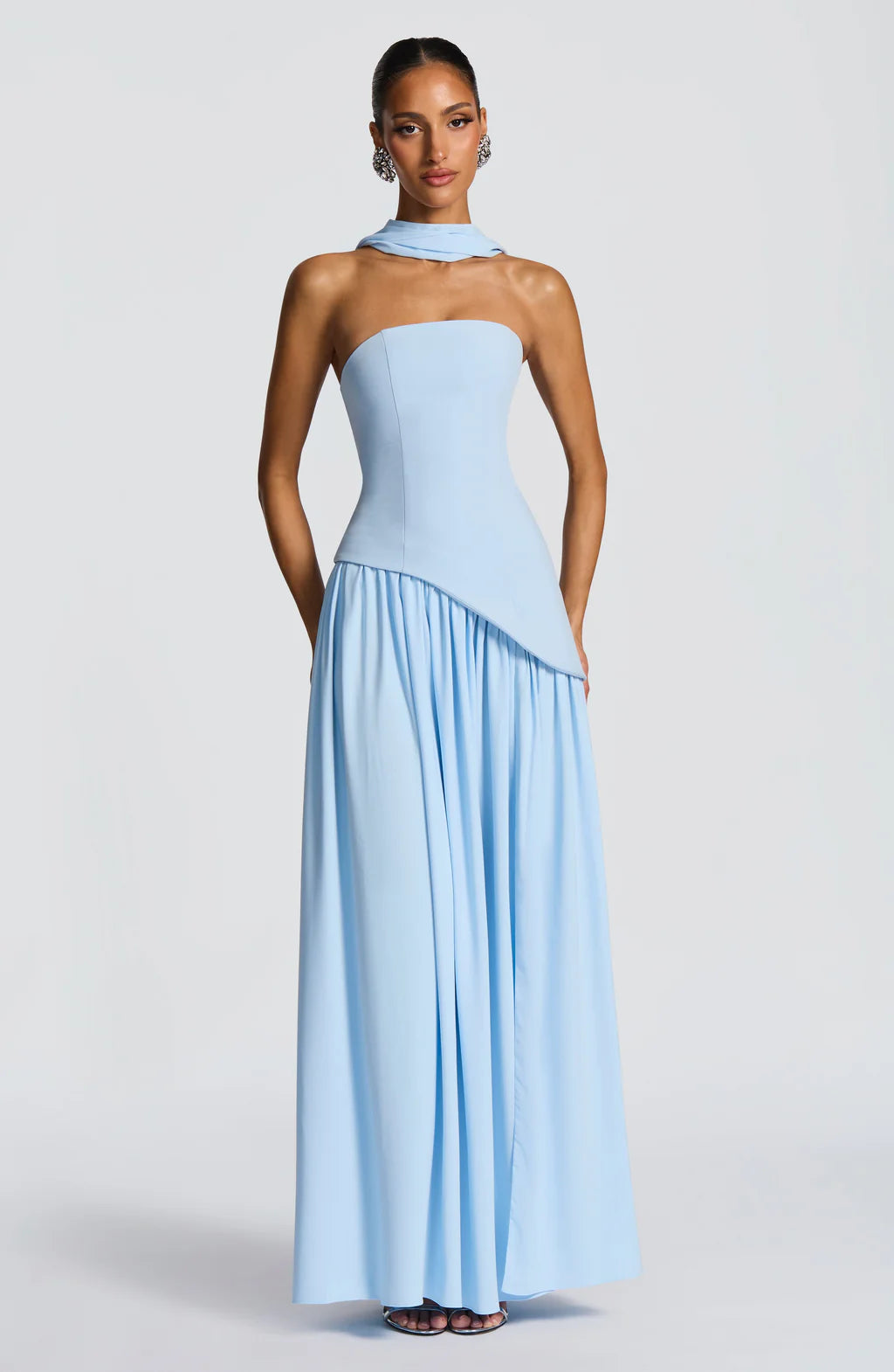 Caye™ - Robe Longue Maliyah – Rose Poudré