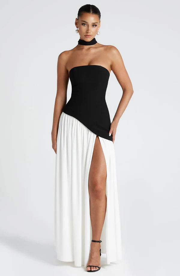 Caye™ - Robe Longue Maliyah – Rose Poudré