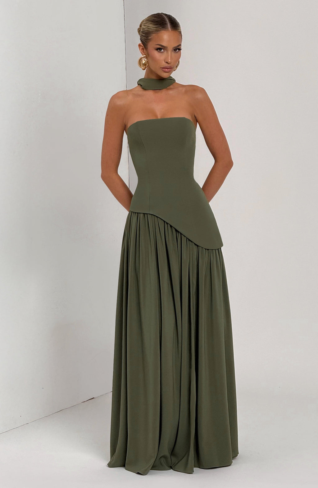 Caye™ - Robe Longue Maliyah – Rose Poudré