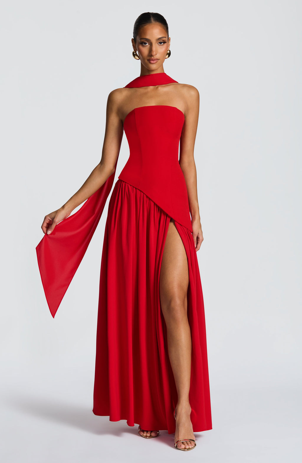 Caye™ - Robe Longue Maliyah – Rose Poudré